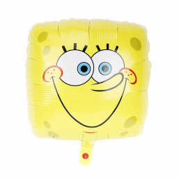 Foil Balloon - Spongebob , Smiley
